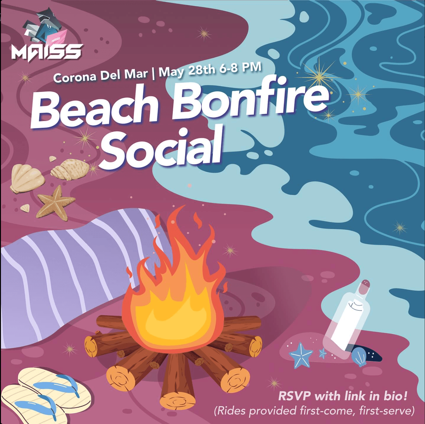 Beach Bonfire Social